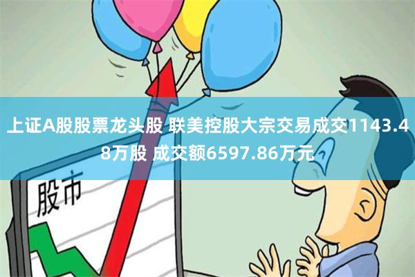 上证A股股票龙头股 联美控股大宗交易成交1143.48万股 成交额6597.86万元