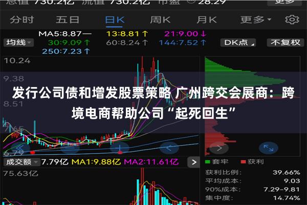 发行公司债和增发股票策略 广州跨交会展商：跨境电商帮助公司“起死回生”