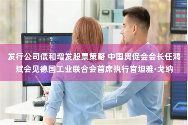 发行公司债和增发股票策略 中国贸促会会长任鸿斌会见德国工业联合会首席执行官坦雅·戈纳