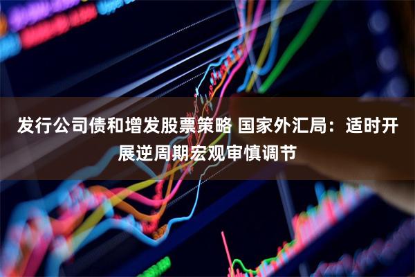 发行公司债和增发股票策略 国家外汇局：适时开展逆周期宏观审慎调节