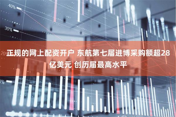 正规的网上配资开户 东航第七届进博采购额超28亿美元 创历届最高水平