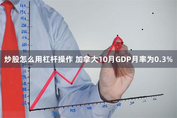 炒股怎么用杠杆操作 加拿大10月GDP月率为0.3%