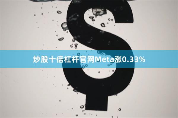 炒股十倍杠杆官网Meta涨0.33%