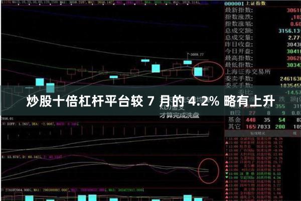 炒股十倍杠杆平台较 7 月的 4.2% 略有上升